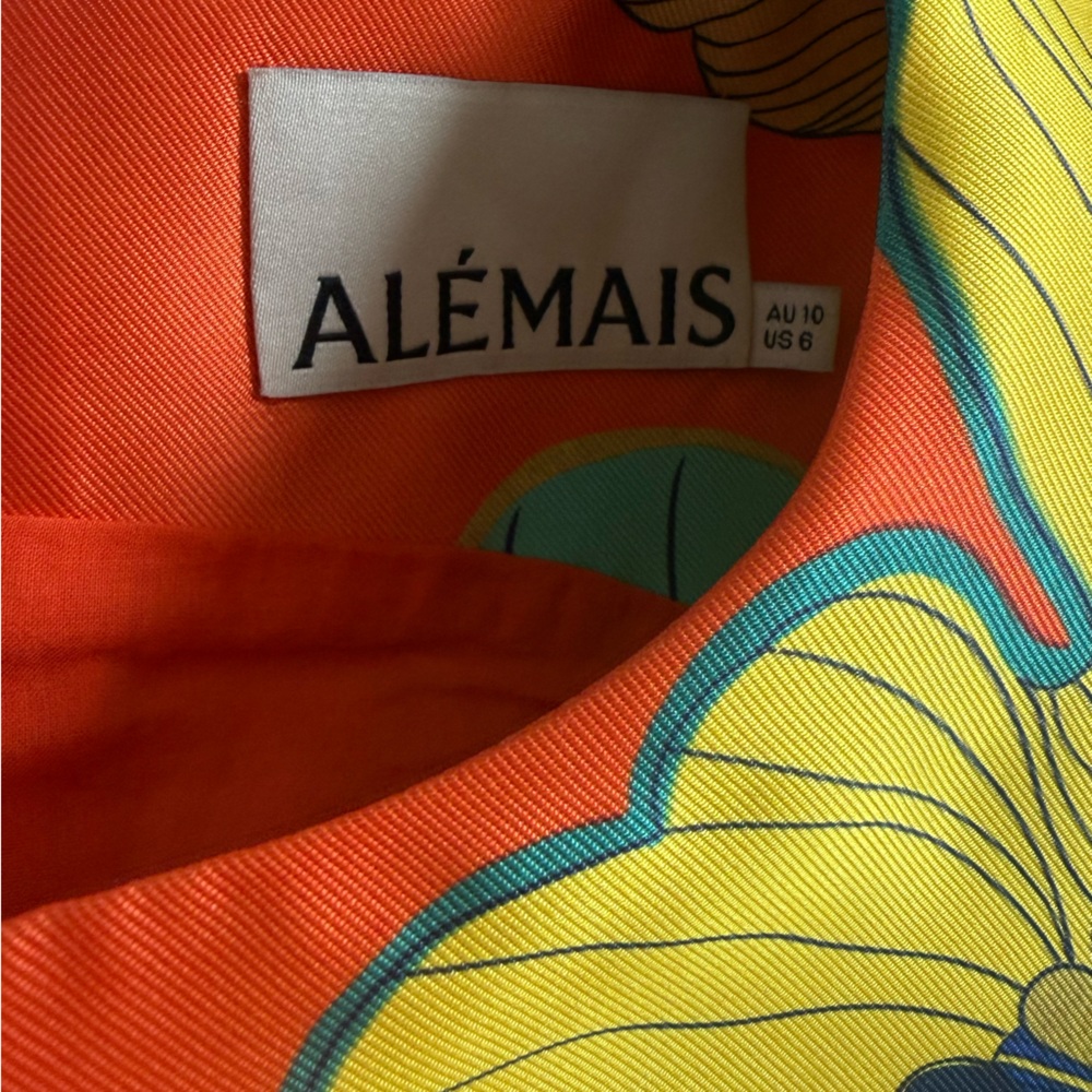 ALÉMAIS Piato Mini Dress NWOT - Picture 2 of 4